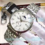 Hot Sale Replica Longines White Dial Stainless Steel Men's Watch